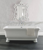 Senator Cian Solid Surface Freestanding Bath, 1804 x 850 By BC Designs 