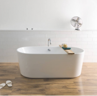 Slipp Acrymite Freestanding Slipper Bath - 1590 x 460 By BC Designs