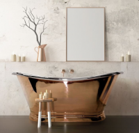 Villeroy & Boch Theano 1750 x 800mm Quaryl Freestanding Bath - Grey Matt