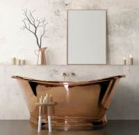 Kurv Cian Solid Surface Freestanding Bath, 1890 x 900 By BC Designs 