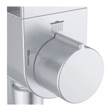 Ideal Standard Ceratherm ALU+ Silver Dual Shower System