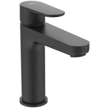 Ideal Standard Cerafine Silk Black Single Lever Basin Mixer With Click Waste