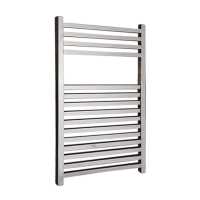 Abacus Aquila Brush Steel Bathroom Towel Rail 800 x 500mm