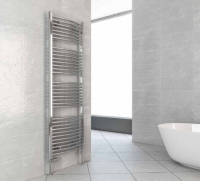 Eastbrook Biava 360 x 400 Chrome Curved Towel Radiator