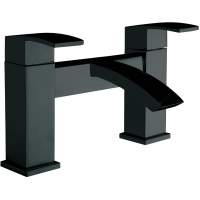 Scudo Descent Matt Black Bath Filler Tap