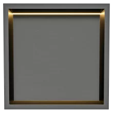 Stellniche Gun Metal 300 x 300 Wall Niche With LED Light
