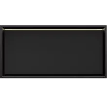 Stellniche Matt Black 600 x 300 Wall Niche With LED Light