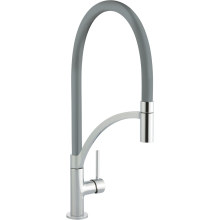 Prima+ Swan Neck Single Lever Gunmetal Pull Out Kitchen Tap