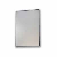 Metro 60 Framed Mirror 600 x 800mm - Black Frame - Origins Living