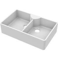 NUIE Butler Fireclay Sink with Stepped Weir 895 x 550 x 220mm