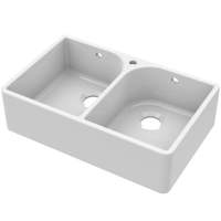 NUIE Butler Fireclay Sink with Full Weir, Tap hole and Overflow 795 x 500 x 220mm