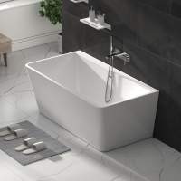 1500 x 750mm Bantam Freestanding Bath - Rubberduck Bathrooms 