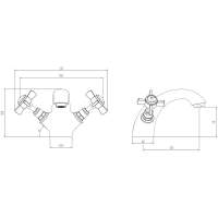 Niagara Elsden Bath Shower Mixer Tap