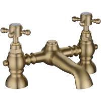 Barbary Bath Filler - Brushed Brass