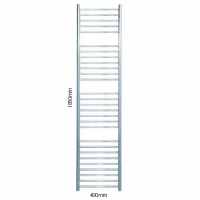 1650 x 400mm Sussex Beacon Stainless Steel Towel Rail - JIS Europe