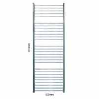 1650 x 620mm Sussex Beacon Stainless Steel Towel Rail - JIS Europe