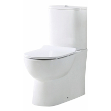 Scudo Belini Closed Back Rimless Close Coupled Toilet