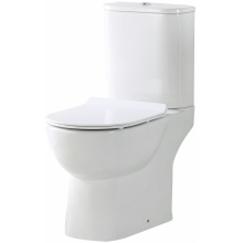 Scudo Belini Open Back Rimless Close Coupled Toilet