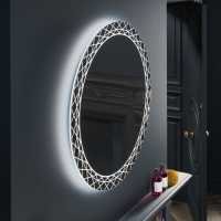 HIB Fold LED Bathroom Mirror 600 x 800mm