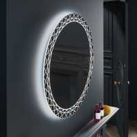 HIB Globe 45 Ambient LED Bathroom Mirror