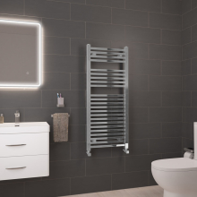 Eastbrook Biava Chrome Square Towel Rail 1200mm x 400mm 