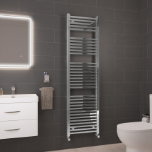 Eastbrook Biava Chrome Square Towel Rail 1800mm x 400mm 