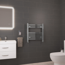 Eastbrook Biava 360 x 400 Chrome Towel Radiator