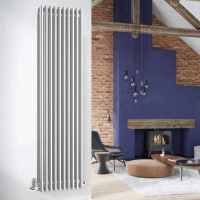 DQ Bosun Double 1800 x 500 White Vertical Radiator