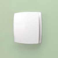 HIB Breeze White Wall & Ceiling Mounted SLEV Low Voltage Bathroom Extractor Fan