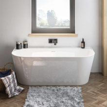 Beaufort Brockland 1600 x 760 White Freestanding Bath