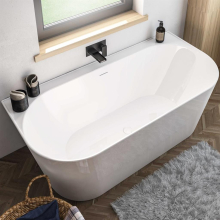 Beaufort Biscay 1800 x 800 Beauforte Reinforced Double Ended Bath