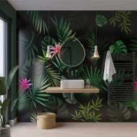 Grafito Tile Black - Showerwall Acrylic