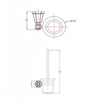 RAK Washington Traditional 3 Hole Basin Mixer - No Waste