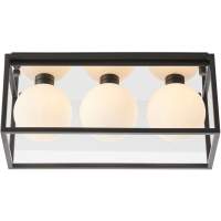 Buff Ceiling Light - Matt Black