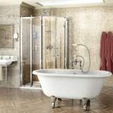 Burlington Traditional Quadrant Shower Enclosure 900 x 900mm C23
