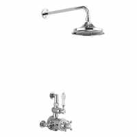 Burlington Avon Exposed Traditional Thermostatic Shower with Fixed Head - AF1S