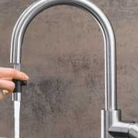 Blanco Jandora S Brushed Steel Kitchen Tap