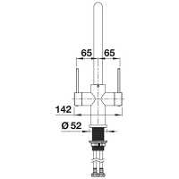 Abode Airo Monobloc Stainless Steel Kitchen Mixer Tap