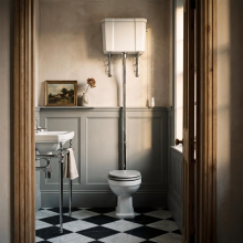 Hudson Reed Richmond Traditional Back to Wall Toilet Pan