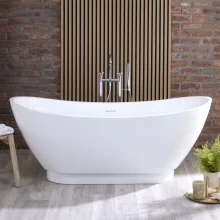 Day 1750 x 750mm White Freestanding Bath