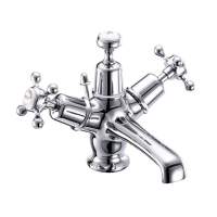 Burlington Claremont Traditional Basin Monobloc Tap Inc Pop Up Waste - CLEARANCE