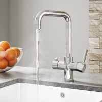 3-in-1 Chrome Instant Boiling Water Kitchen Tap - Francis Pegler by Comap