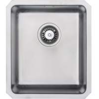 Prima+ Compact 1 Bowl R25 Undermount Kitchen Sink - Stainless Steel