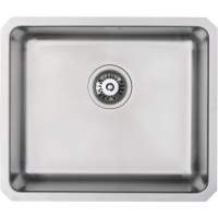 Prima+ Large 1 Bowl R25 Undermount Kitchen Sink - Stainless Steel
