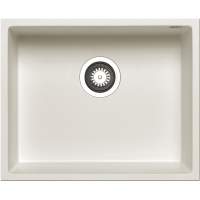 Prima+ White Granite 1 Bowl Undermount Kitchen Sink