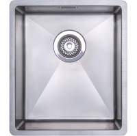 Abode Matrix R15 1 Bowl Undermount / Inset Kitchen Sink - Stainless Steel 500mm