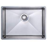 Prima+ Large 1 Bowl R10 Inset Undermount Sink - Stainless Steel
