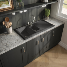 NUIE Countertop Sink 1.5 Bowl 1010 x 525mm