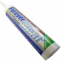 Everbuild Forever Clear - Clear Silicone Sealent - 295ml Anti-Mold 