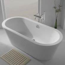 Carron Halcyon 1750 x 800 White Freestanding Bath - Carronite